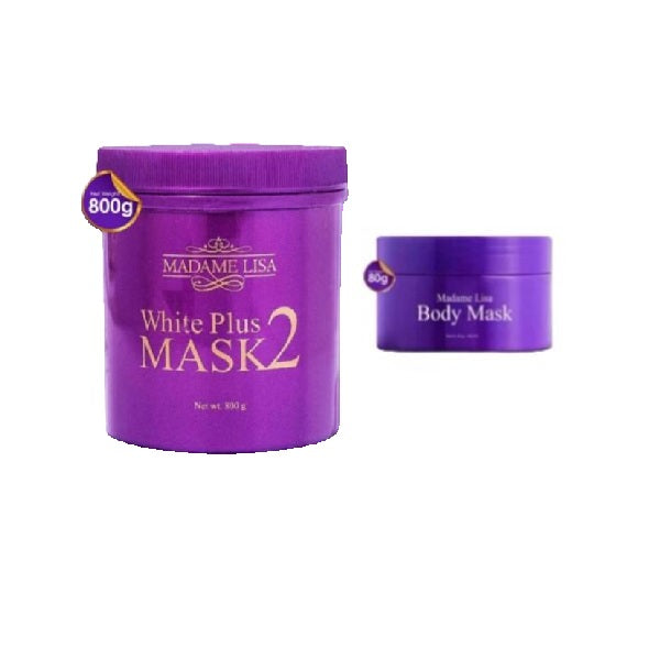Madame Lisa White Plus Mask Fading & Brightening Face Body Care