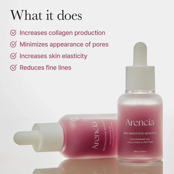 Arencia Red Smoothie Serum-8 30mL