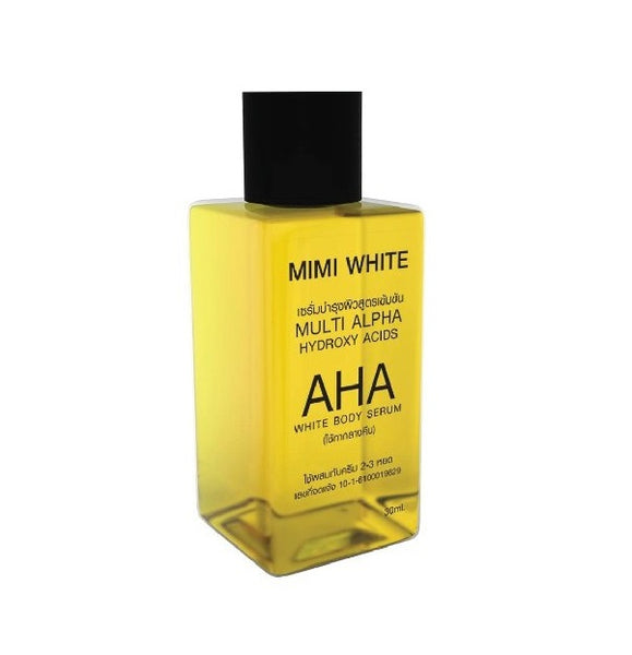 Mimi White Multi Alpha AHA White Body Serum Can Mix With Cream Lotion