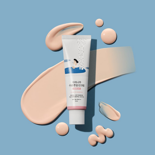 ROUND LAB واقي الشمس المرطب والموحد للون البشرة بالبتولا SPF 50+ PA++++ 50 مل