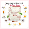 Nerista Soap Scrub Coffee Grounds Cleansing Bar
