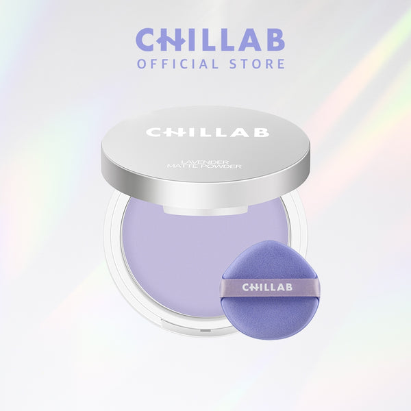 Chillab Lavender Matte Powder Dual Oil Control Purple Setting Powder