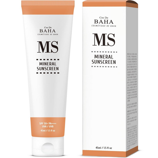 Cos De BAHA, MS Hydrating Mineral Sunscreen 45 mL