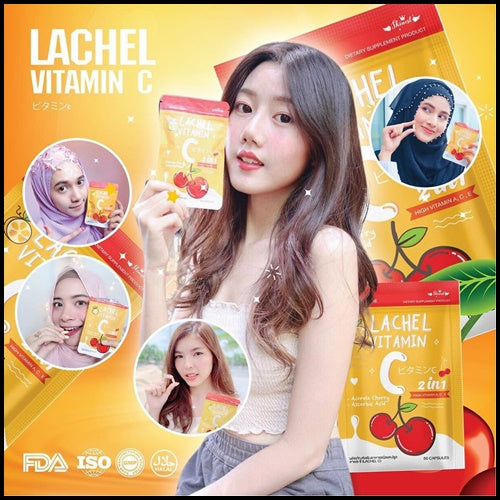 Lachel Vitamin C Capsules Dietary Supplement