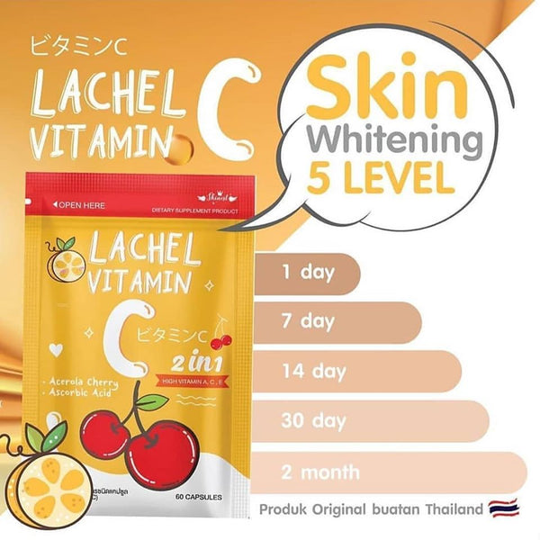 Lachel Vitamin C Capsules Dietary Supplement