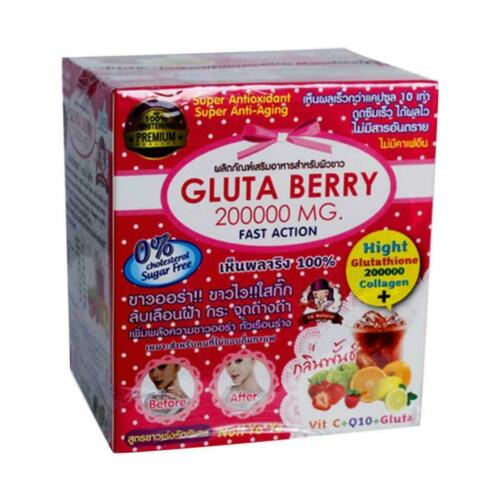 Gluta Berry 200000mg Fast Action Collagen Glutathione Drink