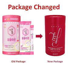 Lemona Gyeol Collagen Nano Fish Collagen Vitamin C Sachets Bottle