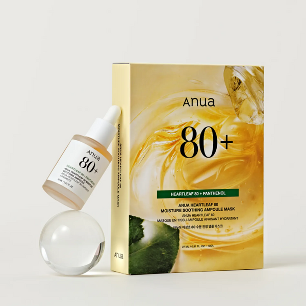 Anua Heartleaf 80+ Moisture Soothing Ampoule Mask
