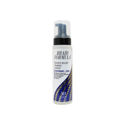Ebin New York Braid Formula Tension Relief Foaming Lotion- Peppermint  250Ml