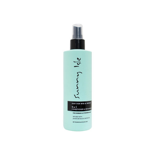 Sunny Isle Just For Wig, Weave, Braid & Extensions- Conditioner & Detangler 8oz