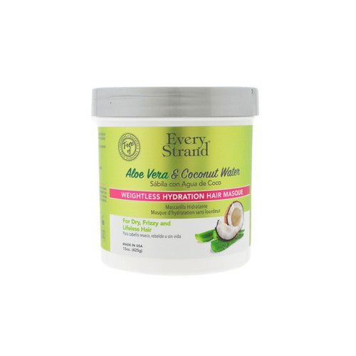 Every Strand Aloe Vera & Coconut Water Weightless Hydration Masque Jar 15Oz