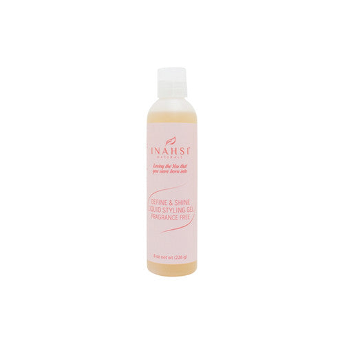 Inahsi Define & Shine Liquid Styling Gel 8Oz