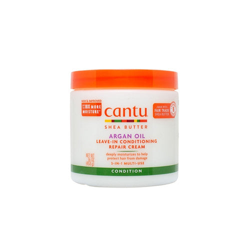 Cantu Argan Oil Leave In Conditioning Repair Cream 16oz