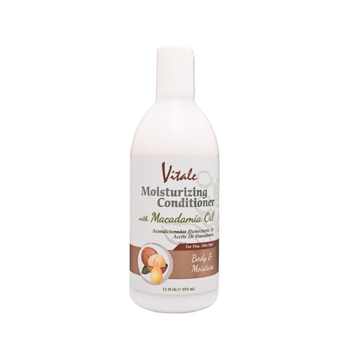 Vitale Macadamia Oil Moisturizing Conditioner 12oz