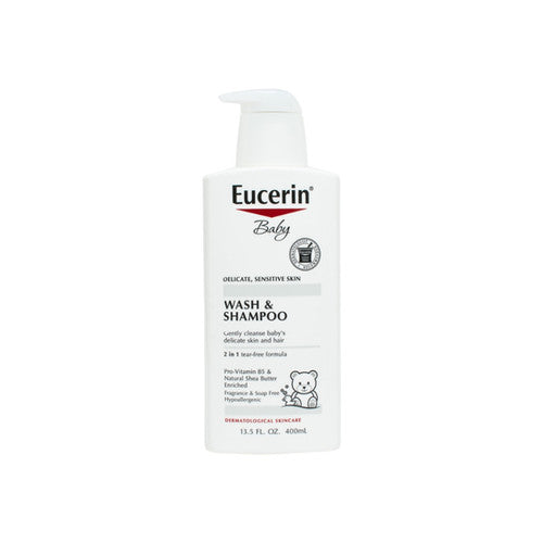 Eucerin Baby Wash And Shampoo 13.5Oz