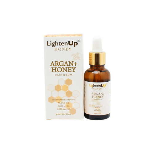 LightenUp Honey Argan + Honey Lightening Face Serum 30ml