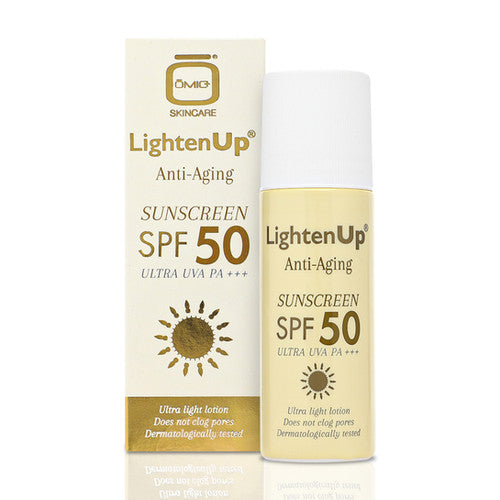 واقي الشمس ومضاد الشيخوخة لايتن أب بعامل حماية SPF-50 ULTRA UVA PA++ (عبوة دوارة) 90 مل