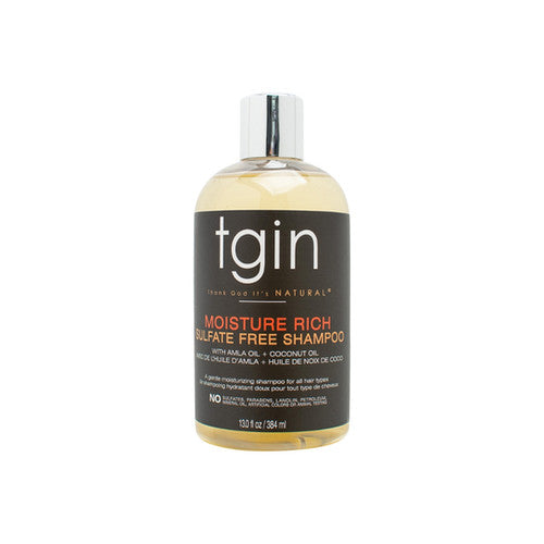 TGIN Moisture Rich Sulfate Free Shampoo 13Oz