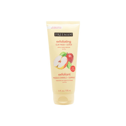 Freeman Apple Cider Vinegar Clay Mask + Scrub 6Oz