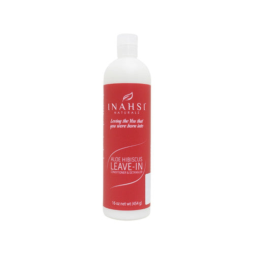 Inahsi Aloe Hibiscus Leave-In Conditioner & Detangler 16Oz