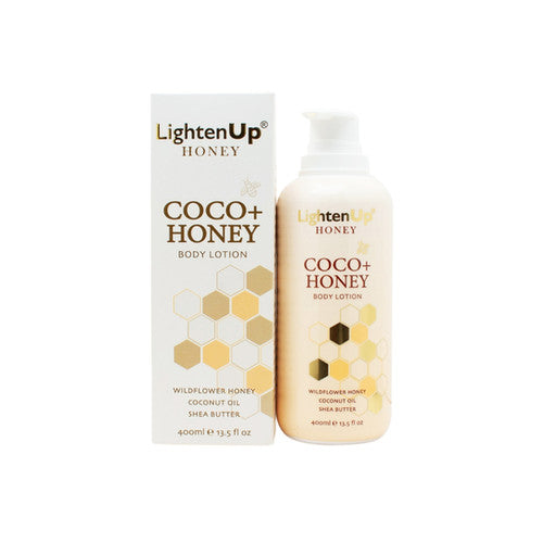 LightenUp Honey Coco + Honey Body Lotion 400ml