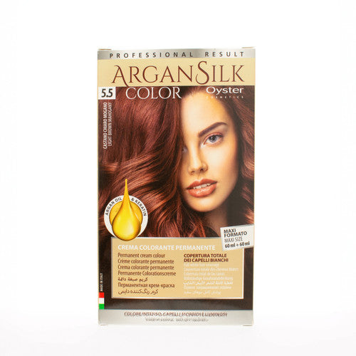 Argan Silk Light Brown Mahogany 5.5