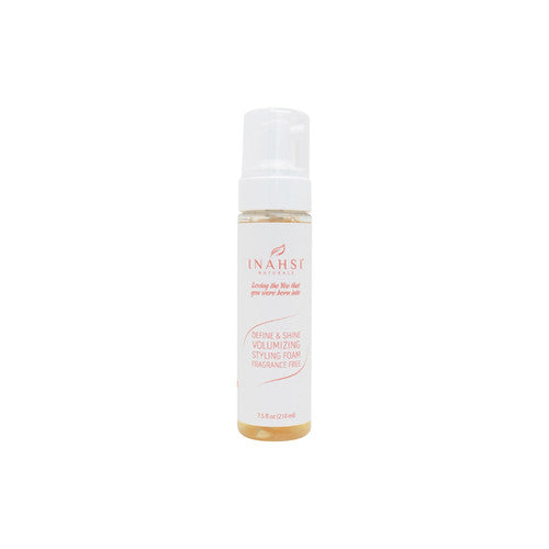 Inahsi Define & Shine Volumizing Styling Foam 7.5Oz