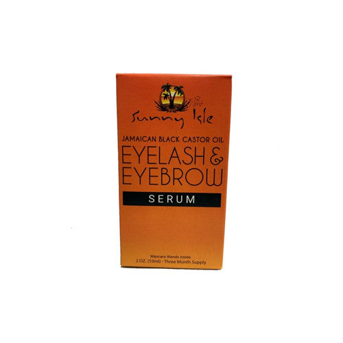 Sunny Isle Jamaican Black Castor Oil Eyelash & Eyebrow Growth Serum - 2oz