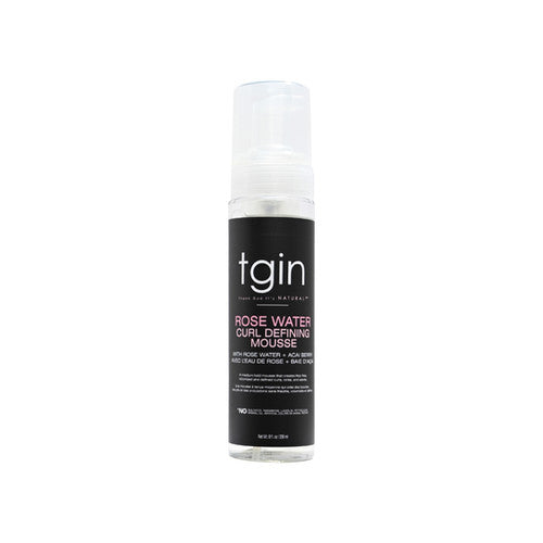 TGIN Rose Water Curl Defining Mousse 8Oz