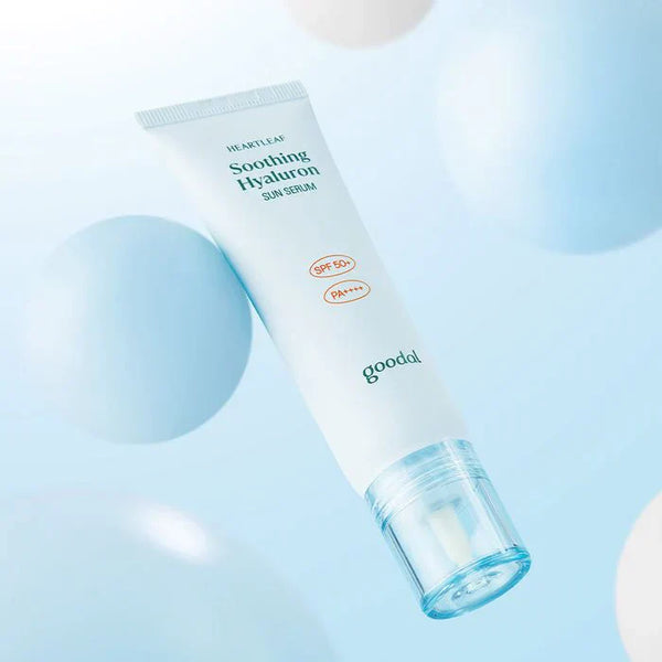 Goodal Heartleaf Soothing Hyaluron Sun Serum SPF50+ PA++++ 50 مل