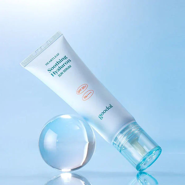 Goodal Heartleaf Soothing Hyaluron Sun Serum SPF50+ PA++++ 50 مل