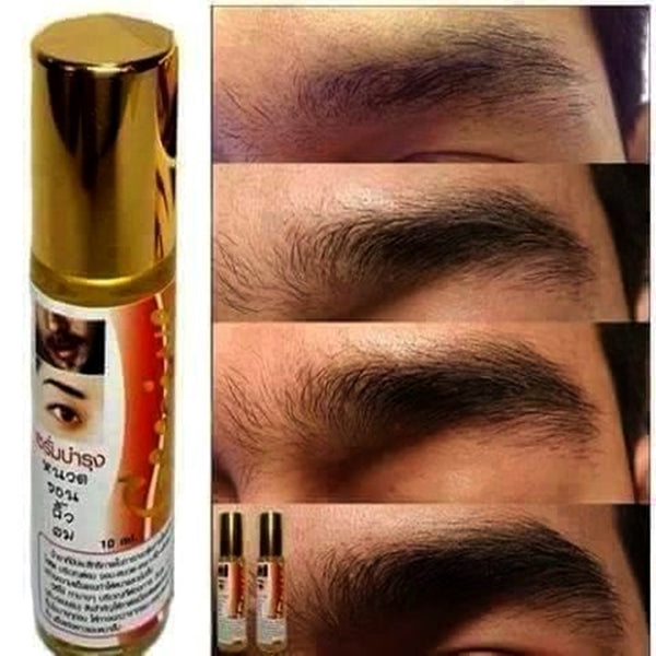 Genive Eyelashes Eyebrows Mustache Hair Growth Serum Herbal Strengthening Formula