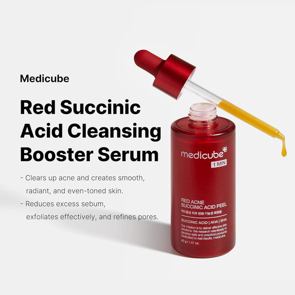 medicube Red Acne Succinic Acid Peel 40g (1.41 oz)