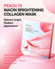 Anua Peach 70+ Niacin Brightening Collagen Mask (38g x 4 Packs)