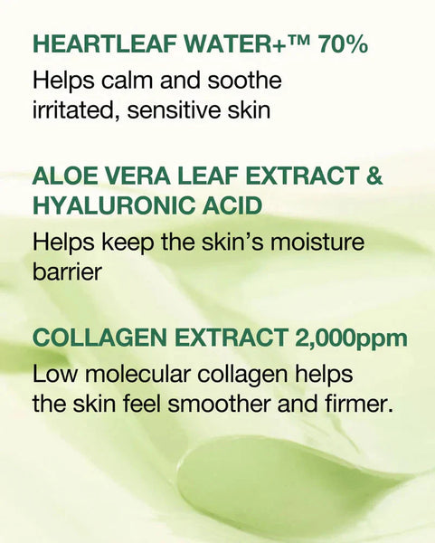 Anua Heartleaf 70+ Hyaluron Soothing Collagen Mask (38g x 4 Packs)