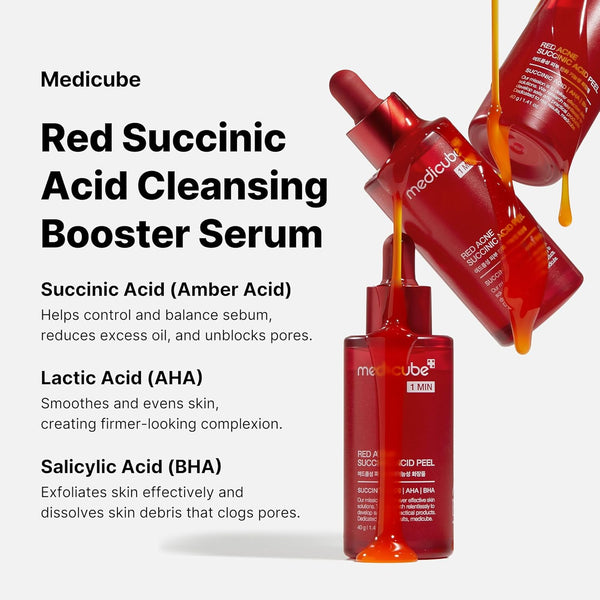 medicube Red Acne Succinic Acid Peel 40g (1.41 oz)