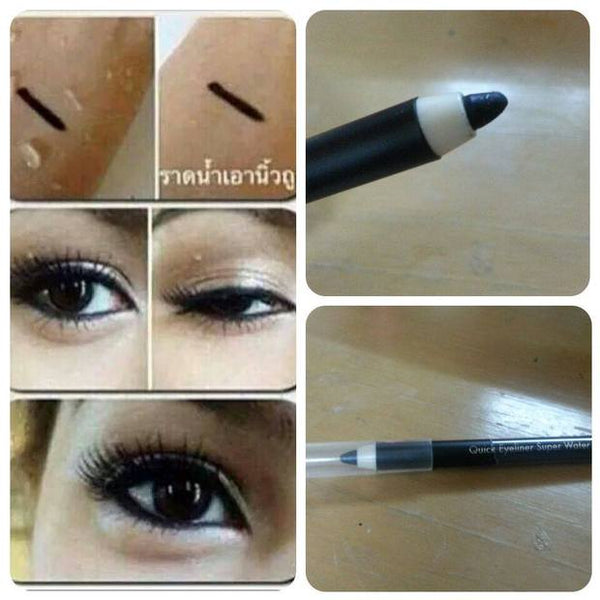 Meilinda Quick Eyeliner Super Waterproof Black Intense Long Lasting Color