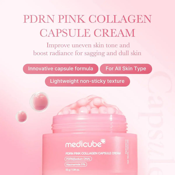 medicube PDRN Booster Pink Toning Collagen Set