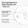The Ordinary سيروم النياسيناميد 10% + الزنك 1% بحجم 30 مل