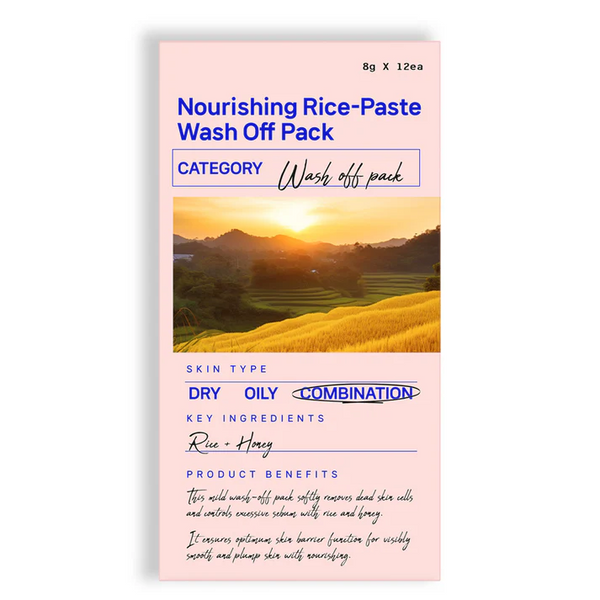 pong dang Nourishing Rice-Paste Wash Off Pack 8g x 12 pcs
