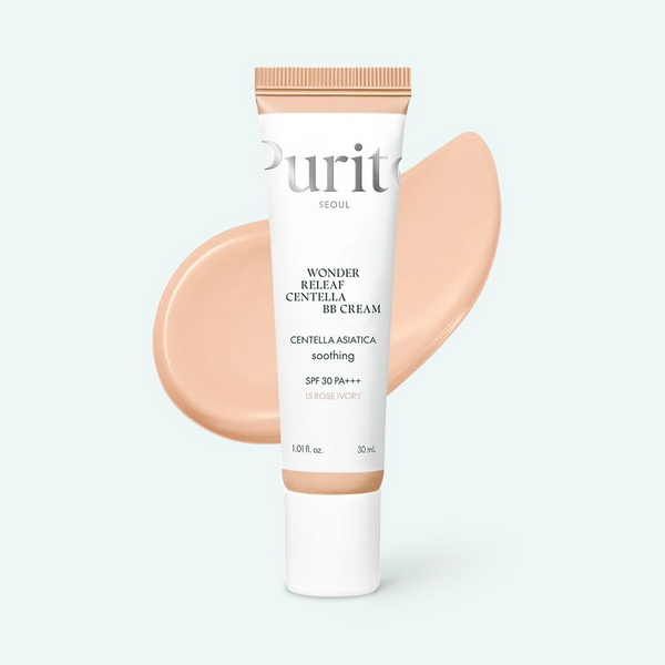 PURITO SEOUL Wonder Releaf Centella BB Cream #15 Rose Ivory 30mL