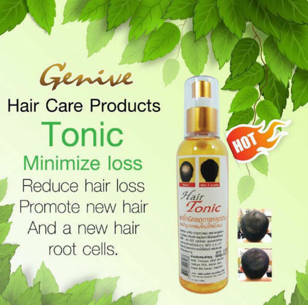 Genive Hair Tonic Scalp Care & Hair Strengthening Volume Booster
