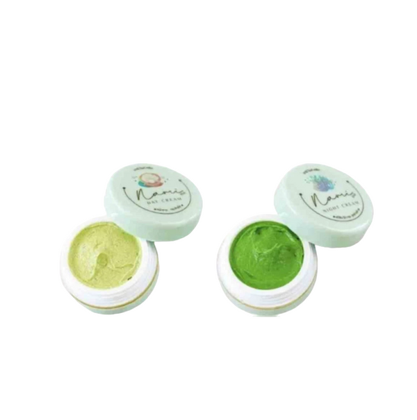 Nami White Day & Night Cream Set Brightening Skincare