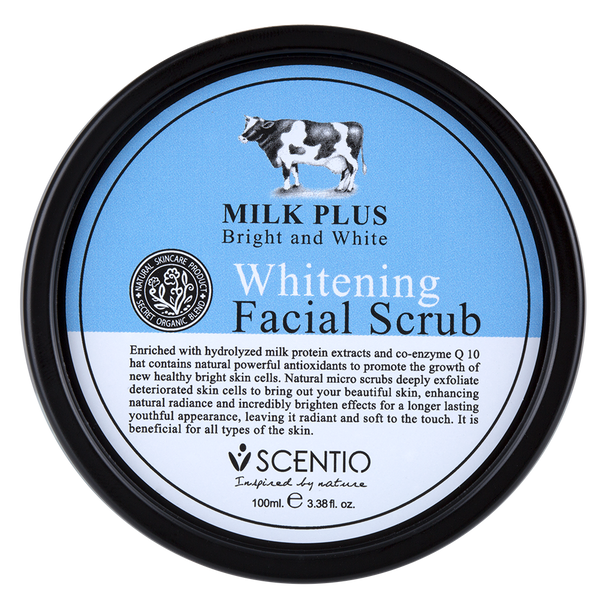 Beauty Buffet Facial Scrub Scentio Milk Plus Whitening Q10
