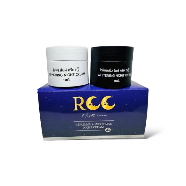 RCC Repairing & Whitening Night Cream Set Reduce Dark Spots & Brighten Skin
