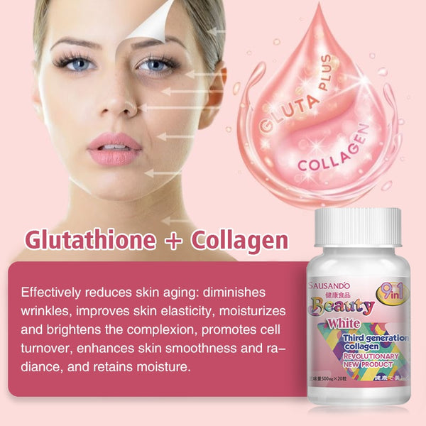 Sausando Beauty White Third Generation Collagen CTP Capsules