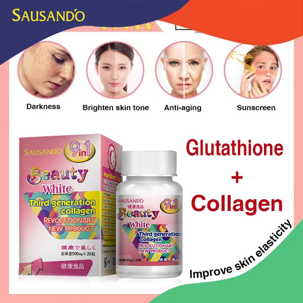 Sausando Beauty White Third Generation Collagen CTP Capsules