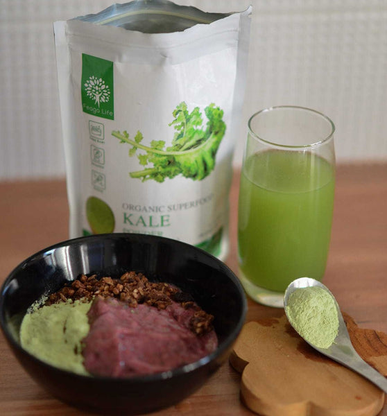 Feaga Life Organic Kale Powder Superfood Green Nutrition Fiber